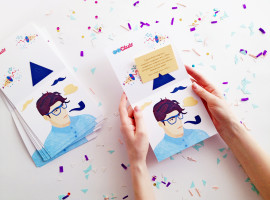 Postcards for vip clients. Polar Me Now