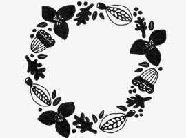 Autumn wreath. Pauline Soar design